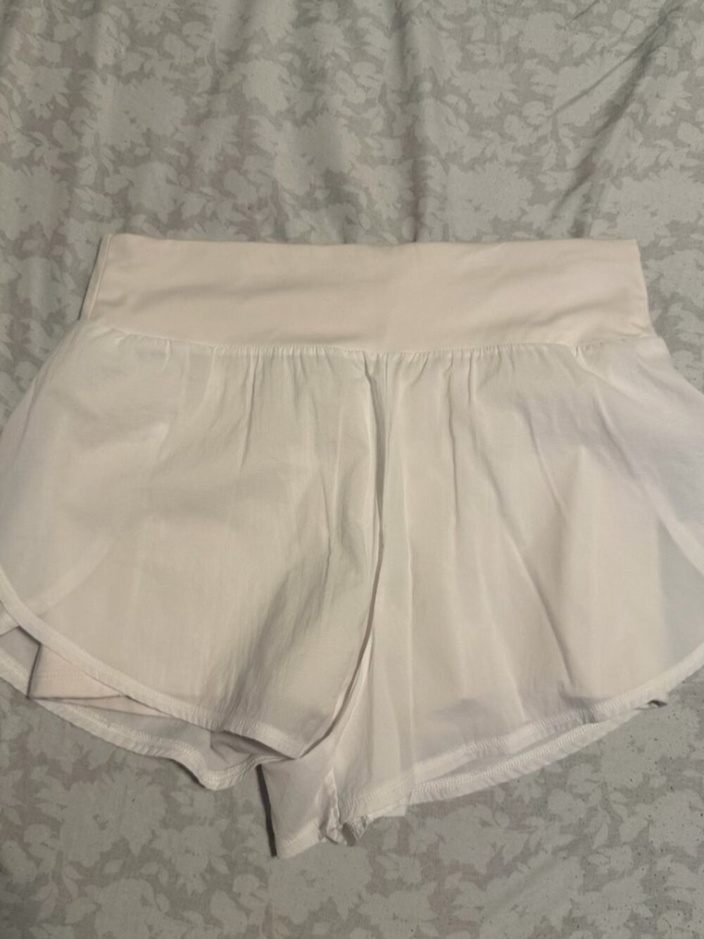 White Active Shorts